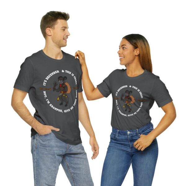 Krampus Unisex Jersey Short Sleeve Tee - Image 34