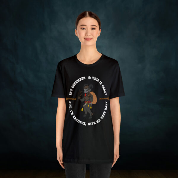 Krampus Unisex Jersey Short Sleeve Tee - Image 3