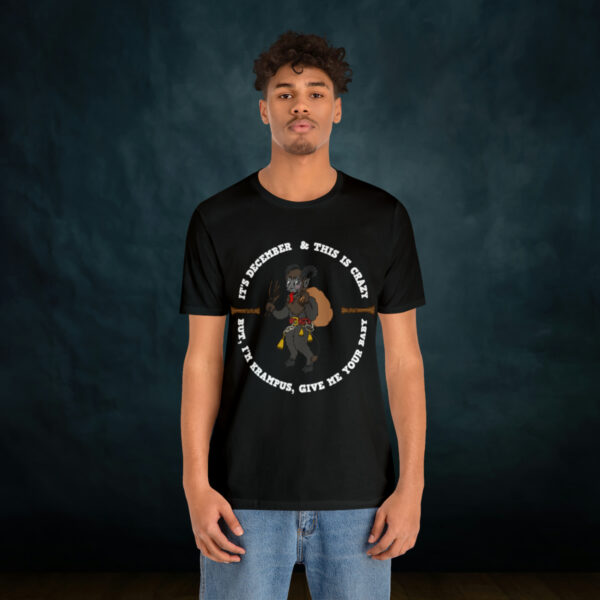 Krampus Unisex Jersey Short Sleeve Tee - Image 4