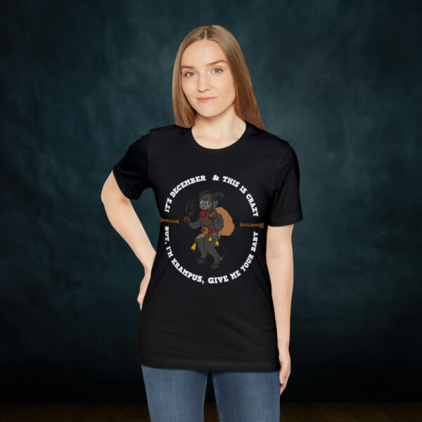 Krampus Unisex Jersey Short Sleeve Tee - Image 5