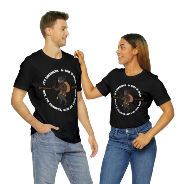 Krampus Unisex Jersey Short Sleeve Tee - Image 10