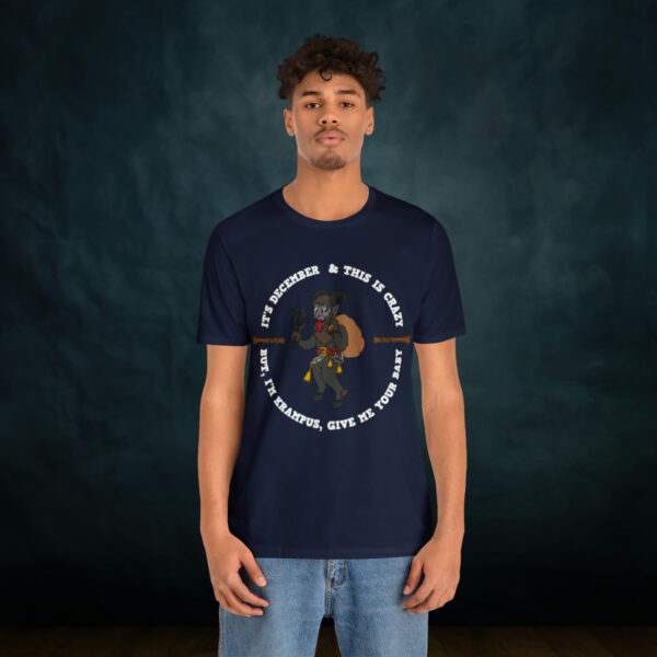 Krampus Unisex Jersey Short Sleeve Tee - Image 40