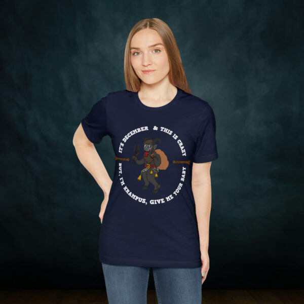 Krampus Unisex Jersey Short Sleeve Tee - Image 41