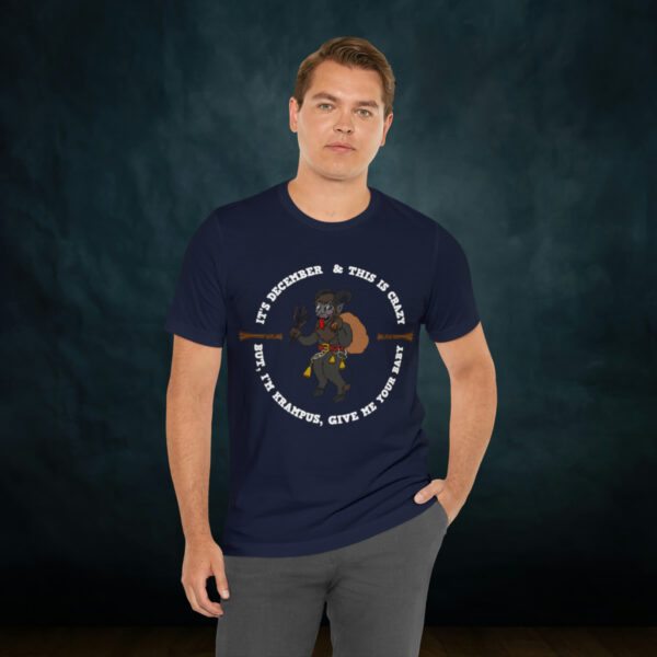 Krampus Unisex Jersey Short Sleeve Tee - Image 42