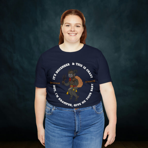 Krampus Unisex Jersey Short Sleeve Tee - Image 43