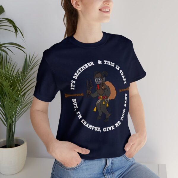 Krampus Unisex Jersey Short Sleeve Tee - Image 45