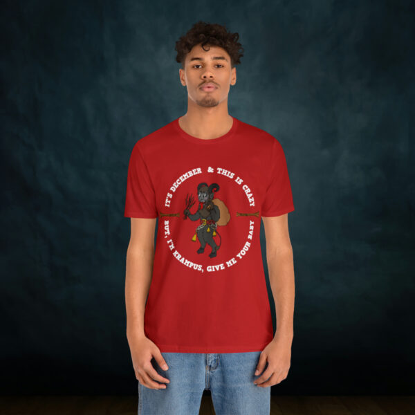 Krampus Unisex Jersey Short Sleeve Tee - Image 52