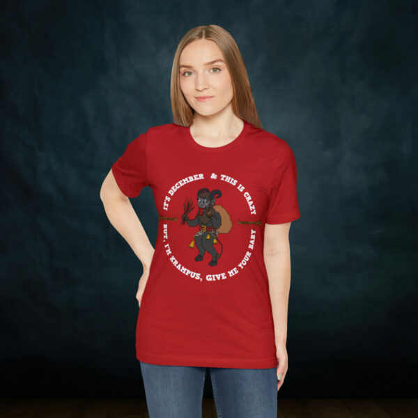 Krampus Unisex Jersey Short Sleeve Tee - Image 53