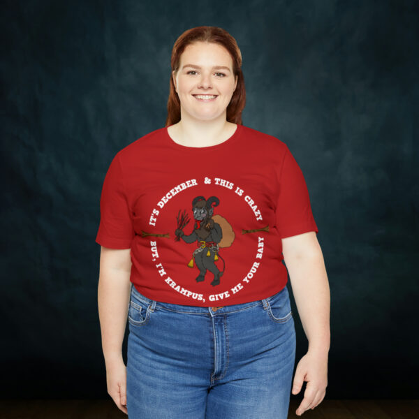 Krampus Unisex Jersey Short Sleeve Tee - Image 55