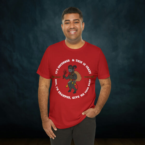 Krampus Unisex Jersey Short Sleeve Tee - Image 56