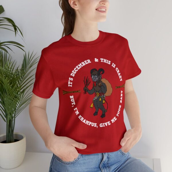 Krampus Unisex Jersey Short Sleeve Tee - Image 57