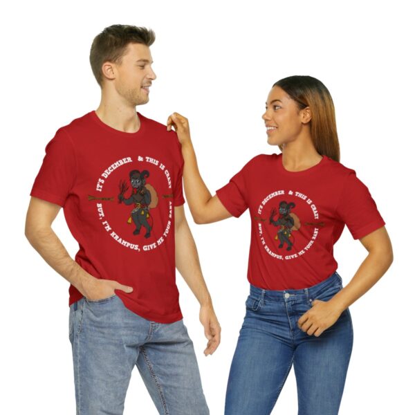 Krampus Unisex Jersey Short Sleeve Tee - Image 58