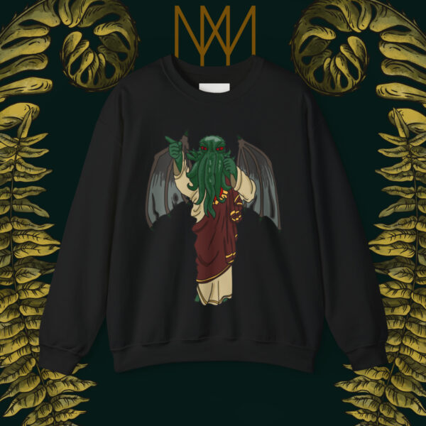 Buddy Cthulhu Crewneck Sweatshirt - Image 2