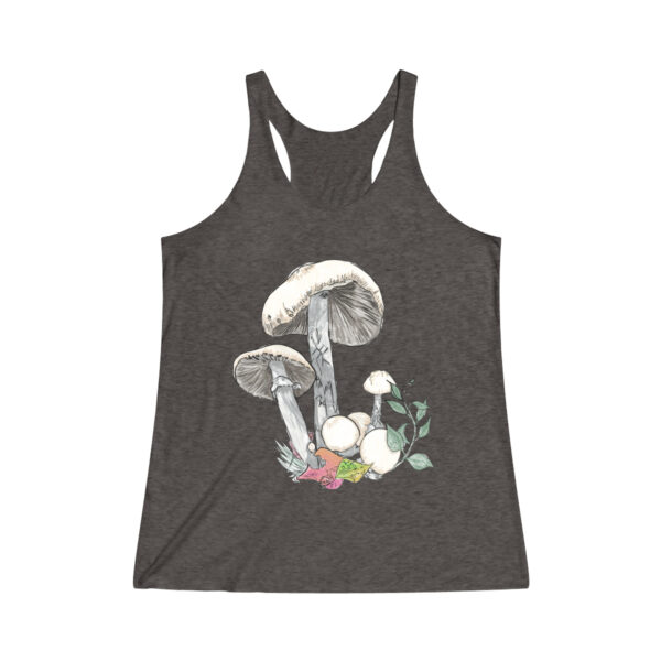 Avenging Angel Poisonous Mushroom Tri-Blend Racerback Tank - Image 3