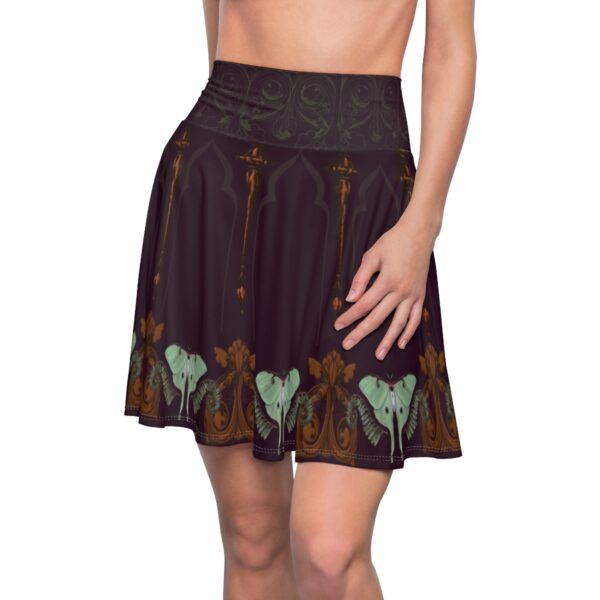 Luna Moth Skater Skirt - Image 6