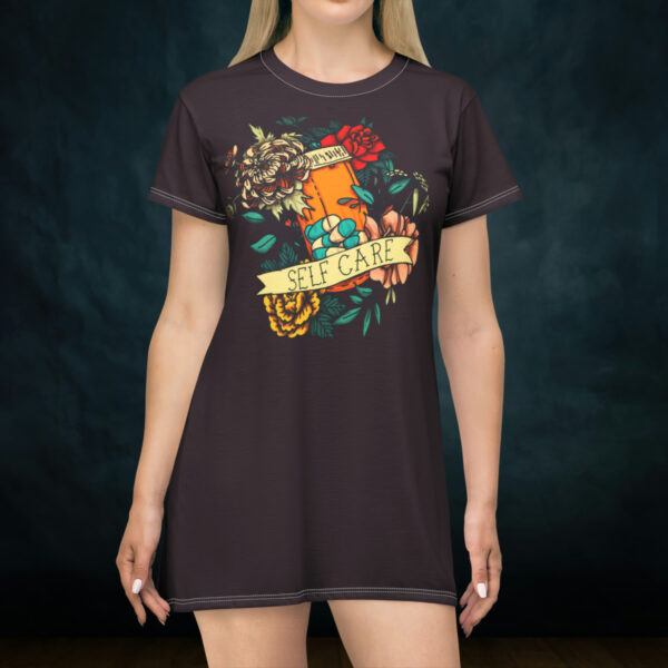 Self Care T-Shirt Dress