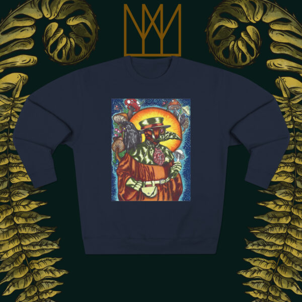 Retro Plague Doctor Crewneck Sweatshirt - Image 2