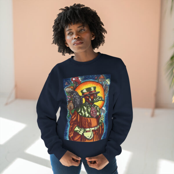 Retro Plague Doctor Crewneck Sweatshirt
