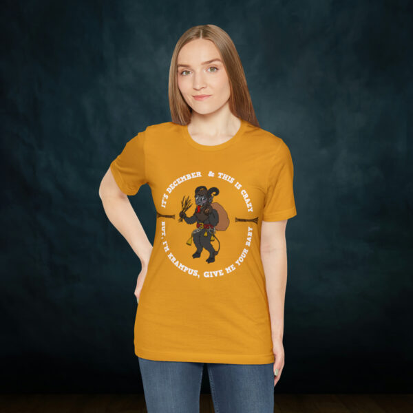 Krampus Unisex Jersey Short Sleeve Tee - Image 17