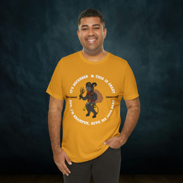 Krampus Unisex Jersey Short Sleeve Tee - Image 20