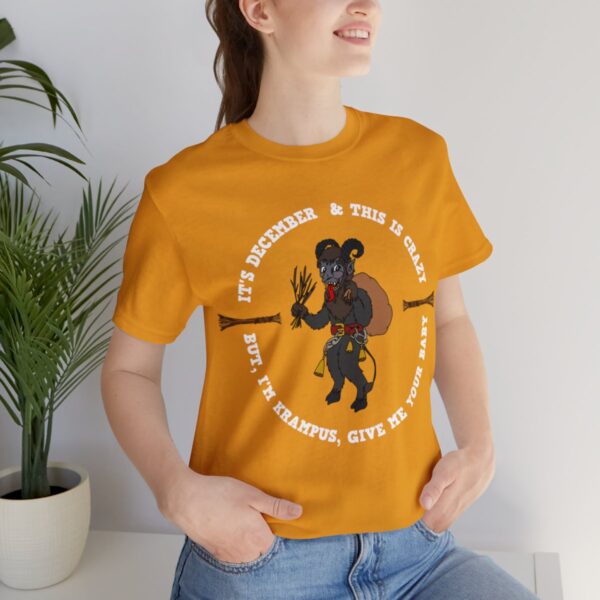 Krampus Unisex Jersey Short Sleeve Tee - Image 21