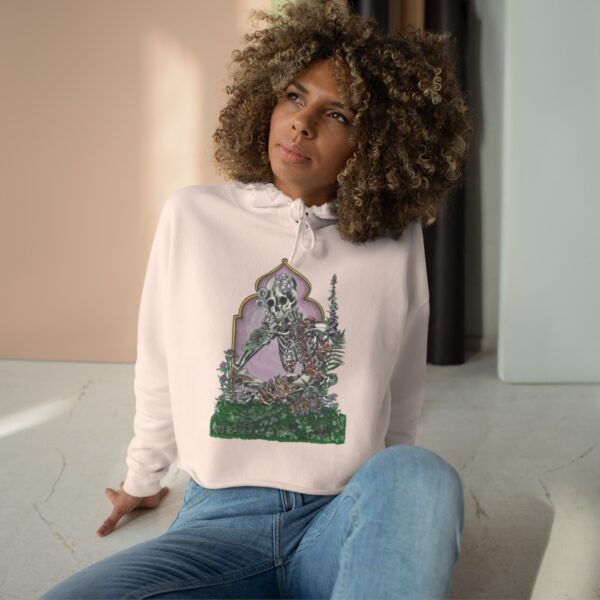 Beautiful Decay Crop Hoodie