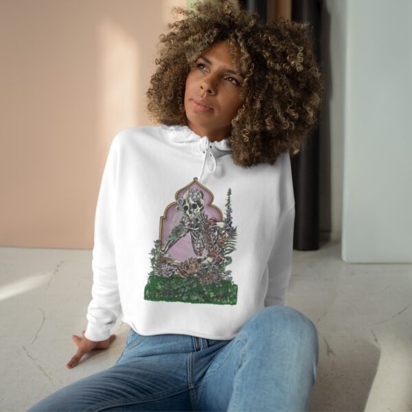 Beautiful Decay Crop Hoodie - Image 6