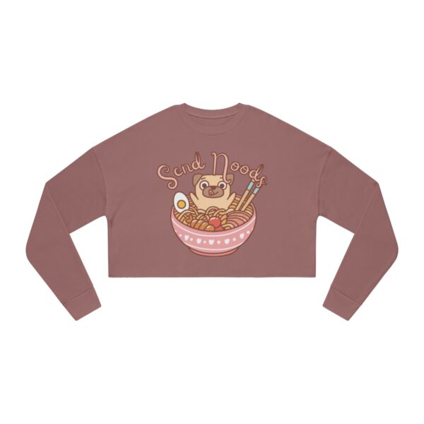 Send Noods Cropped Sweatshirt - Image 2