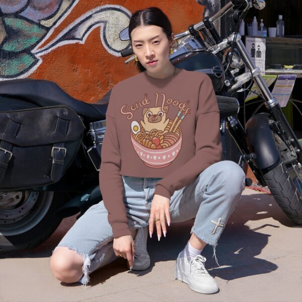 Send Noods Cropped Sweatshirt - Image 4