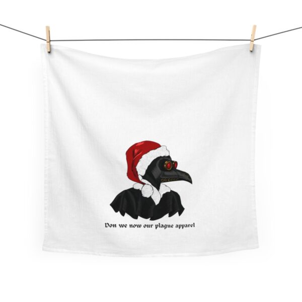 Don We Now Our Plague Apparel Funny Christmas Tea Towel
