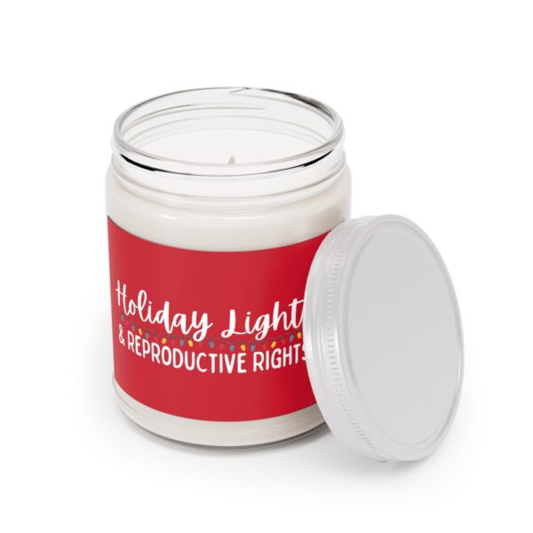 Holiday Lights & Reproductive Rights Sassy Christmas Aromatherapy Candles, 9oz - Image 9