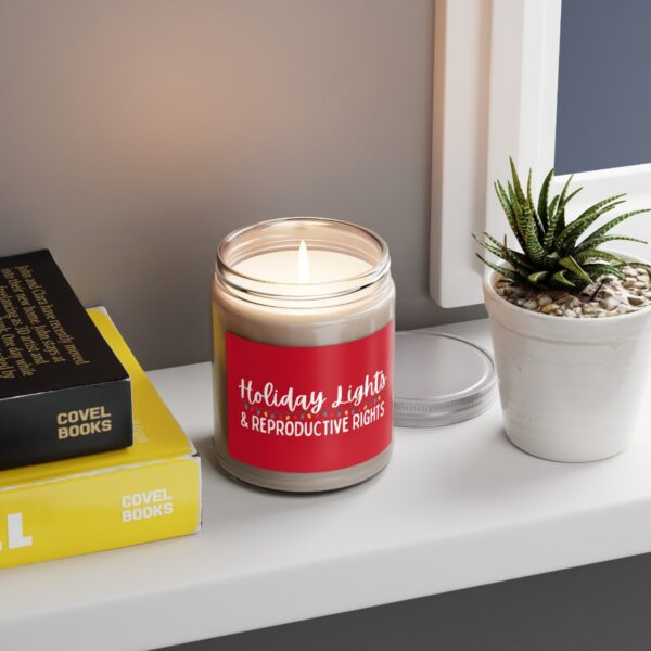 Holiday Lights & Reproductive Rights Sassy Christmas Aromatherapy Candles, 9oz - Image 11