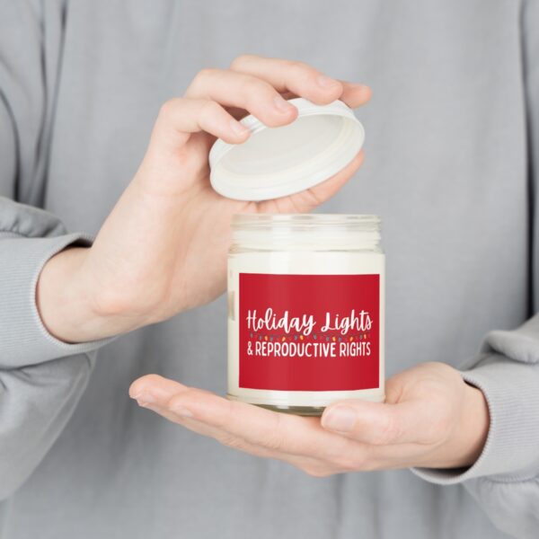 Holiday Lights & Reproductive Rights Sassy Christmas Aromatherapy Candles, 9oz - Image 12