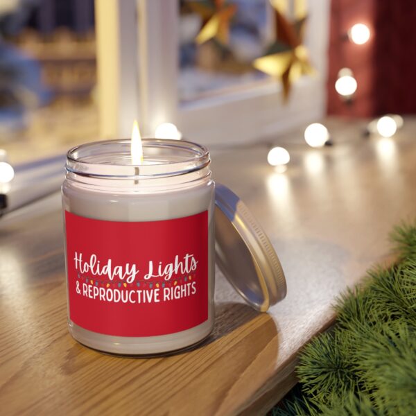 Holiday Lights & Reproductive Rights Sassy Christmas Aromatherapy Candles, 9oz - Image 14
