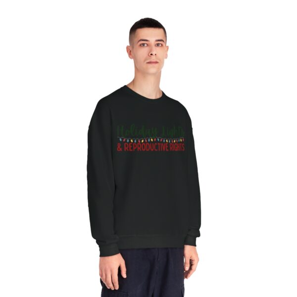 Holiday Lights & Reproductive Rights Crewneck Sweatshirt - Image 15