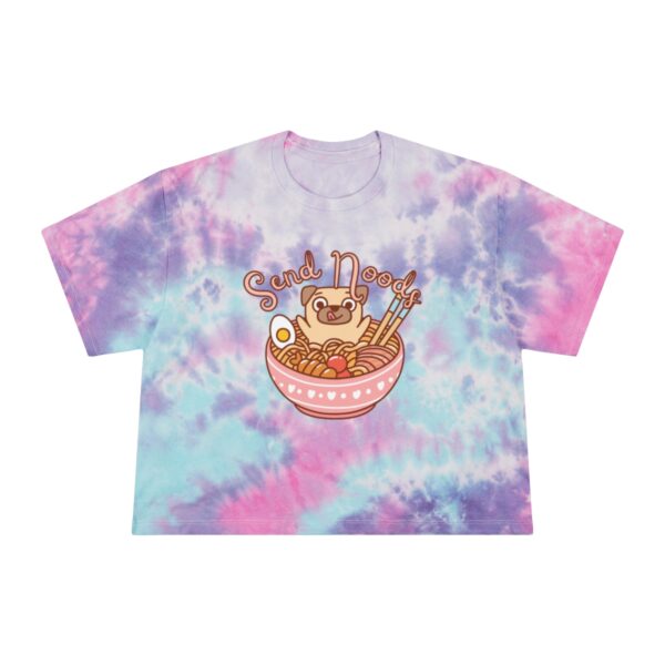 Send Noods Tie-Dye Crop Tee - Image 7