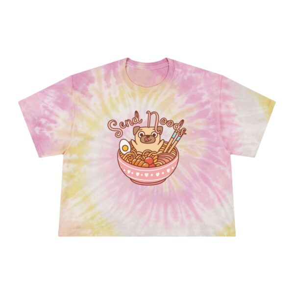 Send Noods Tie-Dye Crop Tee - Image 2