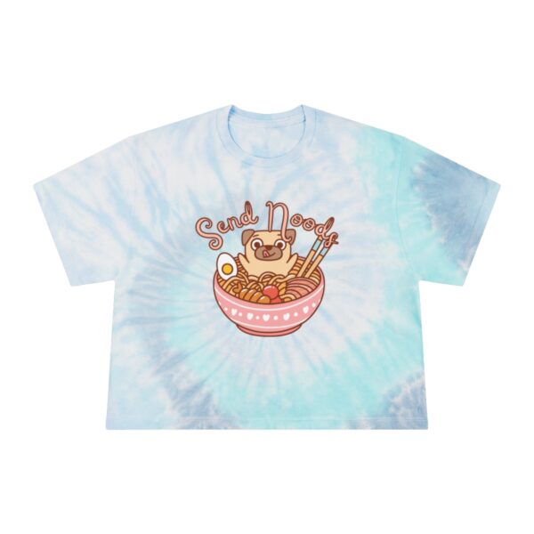 Send Noods Tie-Dye Crop Tee - Image 4