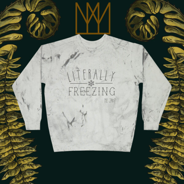 Literally Freezing Color Blast Crewneck Sweatshirt - Image 7