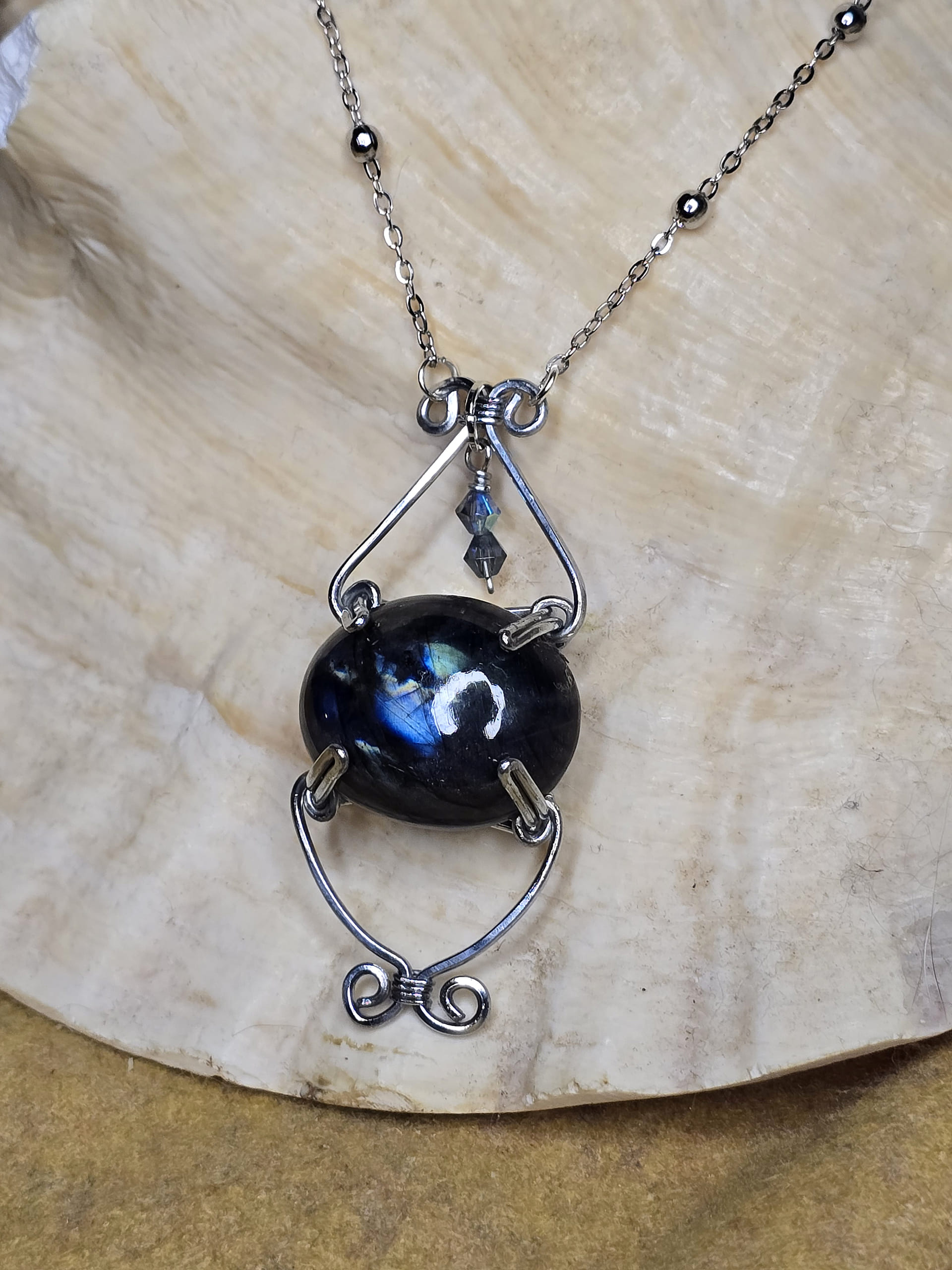 Blue Labradorite Necklace