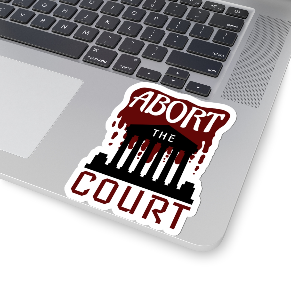Abort the Court Die-Cut Sticker - Image 5