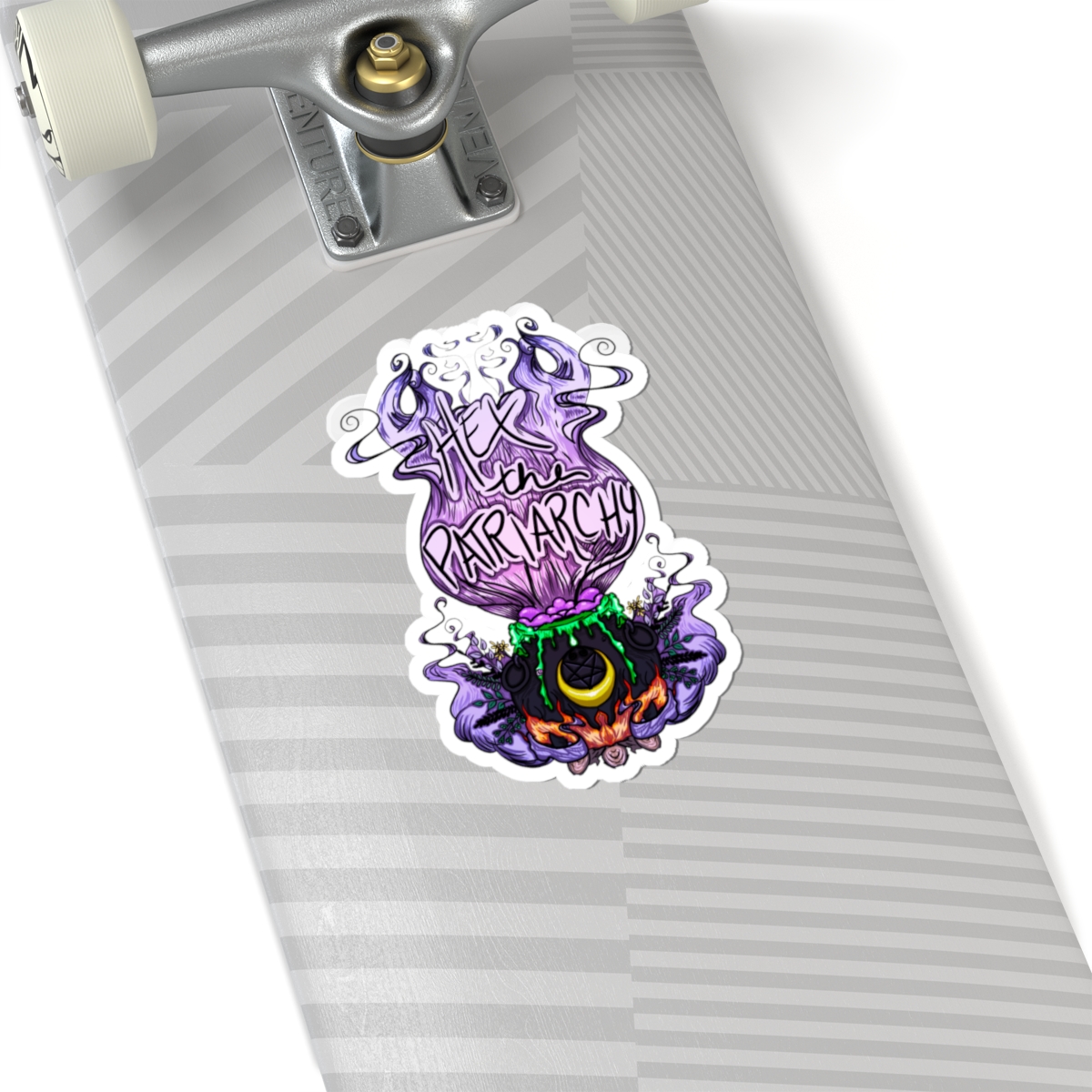 Hex the Patriarchy Die-Cut Sticker - Image 8